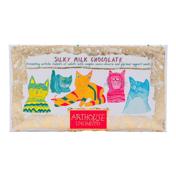 Arthouse Unlimited Miaow For Now Silky Milk Chocolate Bar