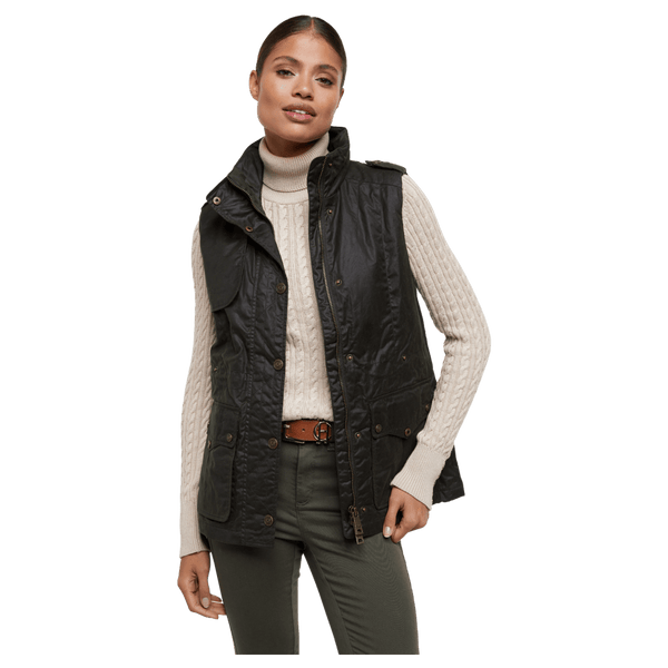 Holland Cooper Alma Wax Gilet