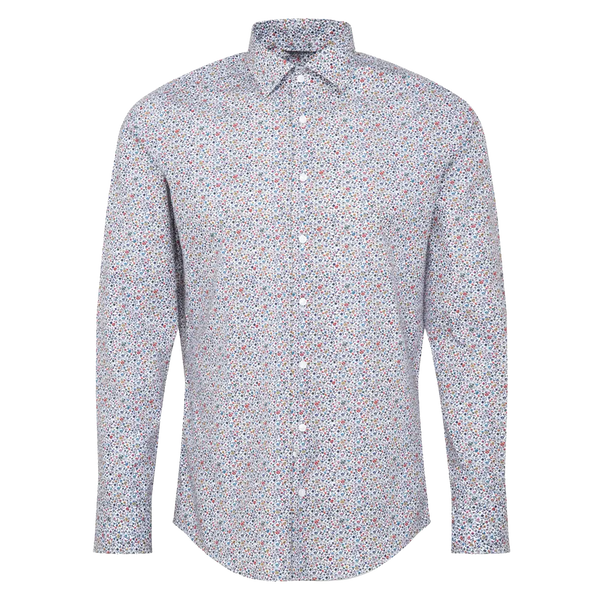 Seidensticker Long Sleeve Regular Fit Printed Shirt for Men