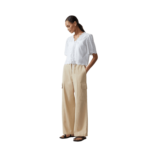 Great Plains Utility Cotton Trousers for Women