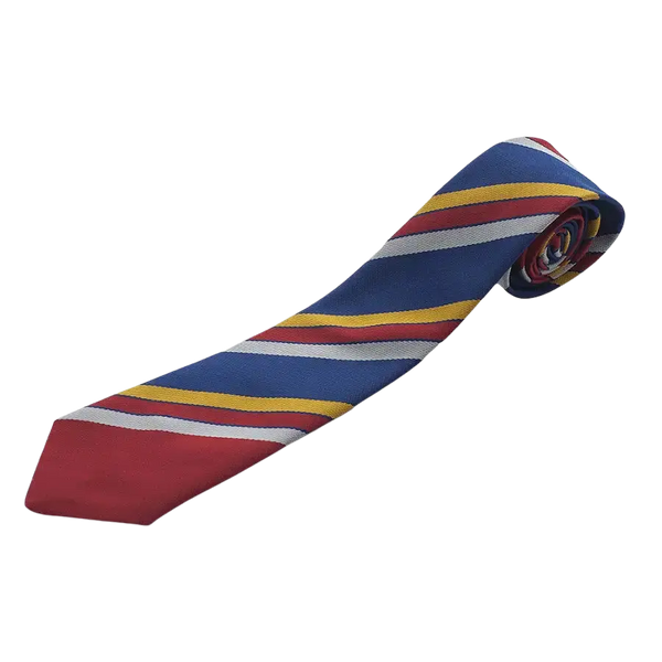 Colchester High School House Colours Tie – Red (Rabbits/ Romans)