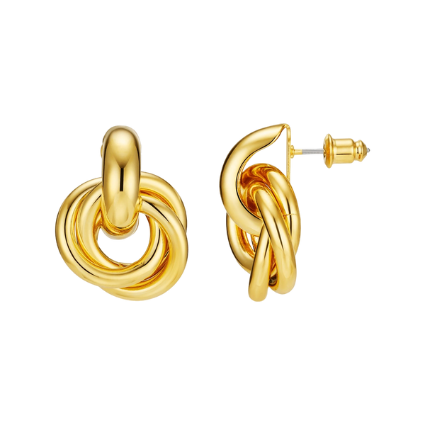 Orelia Jewellery Interlocking Statement Stud Earring