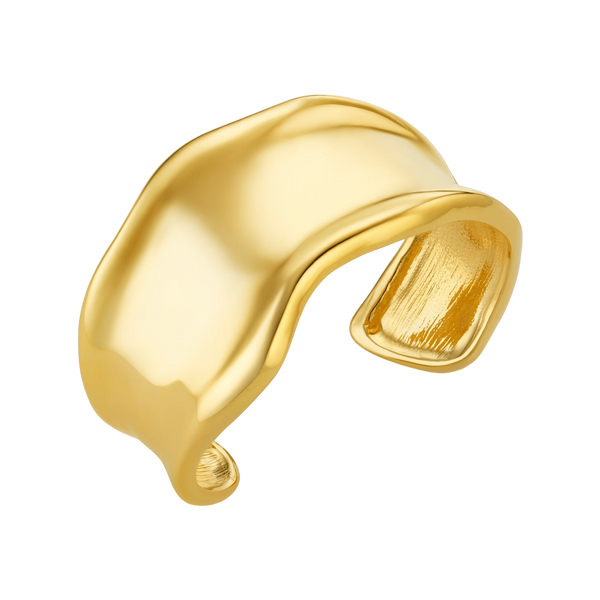 Orelia Jewellery Statement Organic Molten Metal Cuff