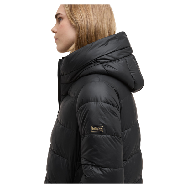 Barbour International Longline Olivios Puffer Jacket