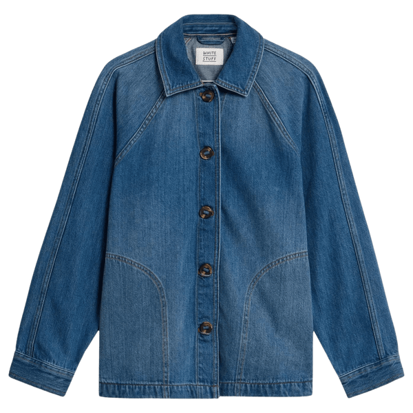 White Stuff Eden Denim Relaxed Jacket for Women