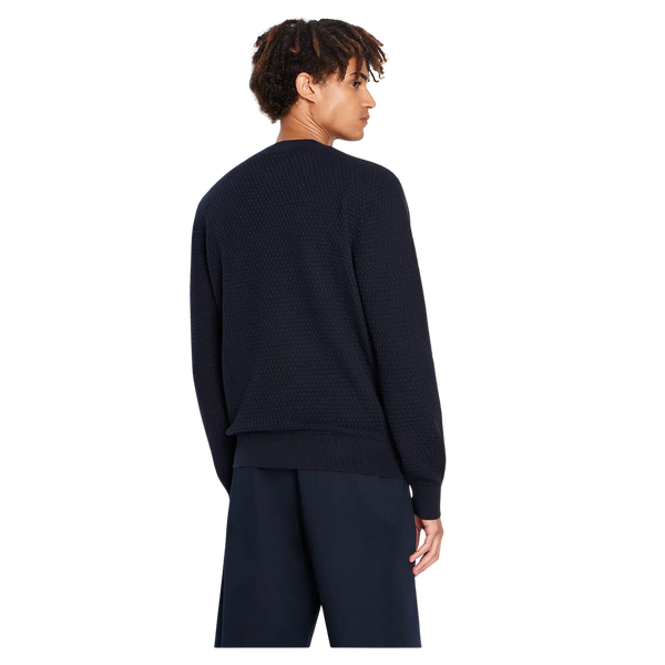 Armani Exchange Textured Knit Jumper for Men