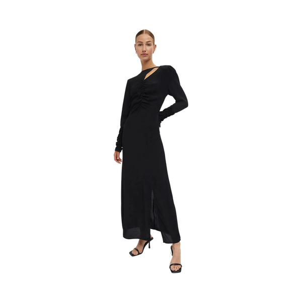 Object Patti Ruched Maxi Dress