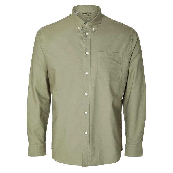 Selected Oxford Flex Long Sleeve Shirt for Men
