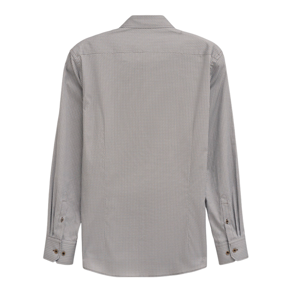 Bugatti Circle Print Long Sleeve Shirt