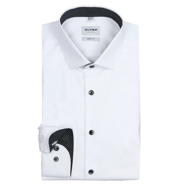 OLYMP Level 5 Body Fit Formal Shirt for Men