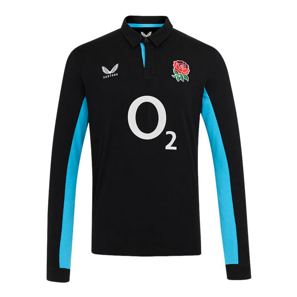 Castore England Alternative Classic Long Sleeve Rugby Shirt