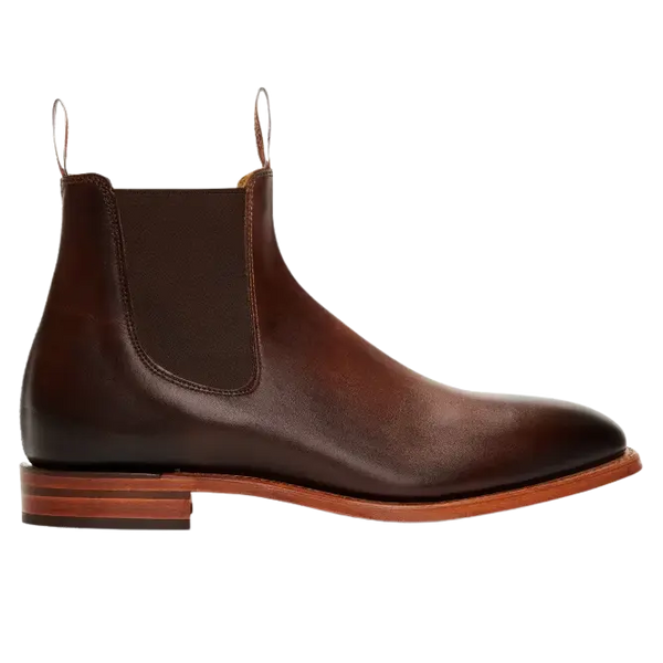 R. M. Williams Chinchilla Burnished Leather Boots