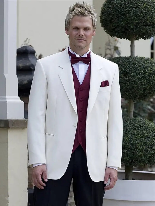 Cream Tuxedo Jacket