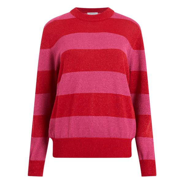 Great Plains Sparkle Stripe Knit Crew Neck Jumper for Women