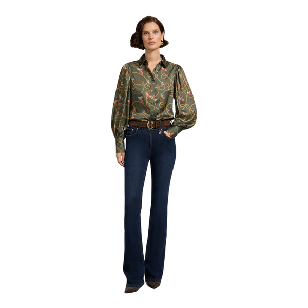 Holland Cooper Isla Satin Shirt