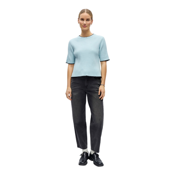 Object Objelva 2/4 Re O-neck Knit
