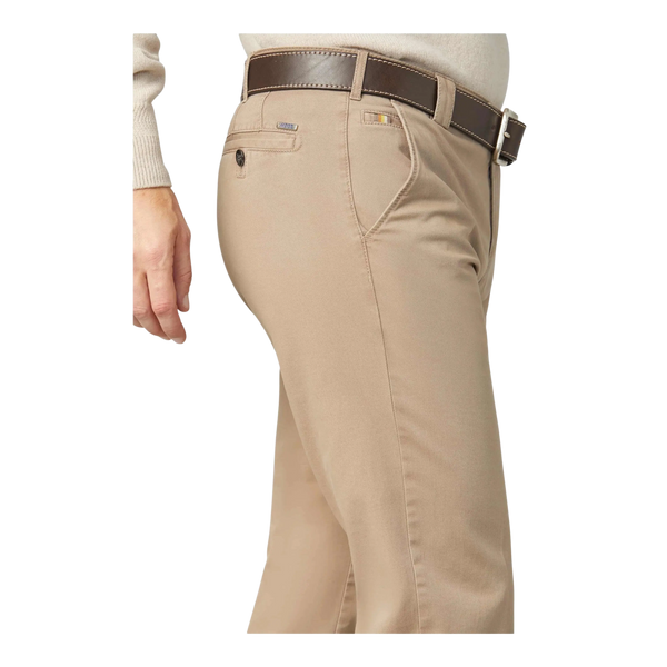 Meyer Roma Soft Cotton Chino In Beige for Men