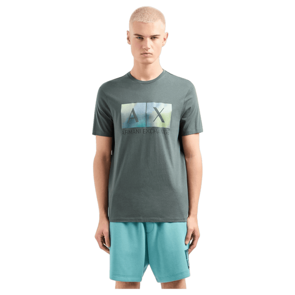 Armani Exchange Holographic Logo T-Shirt for Men
