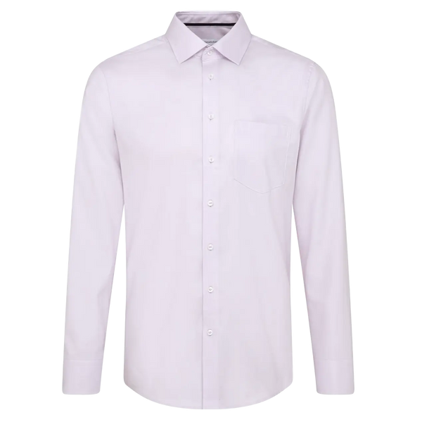 Seidensticker Regular Fit Long Sleeve Structured Finish Shirt