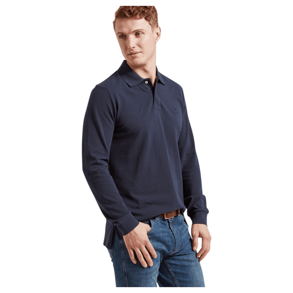 Schoffel St Ives Long Sleeve Polo Shirt for Men