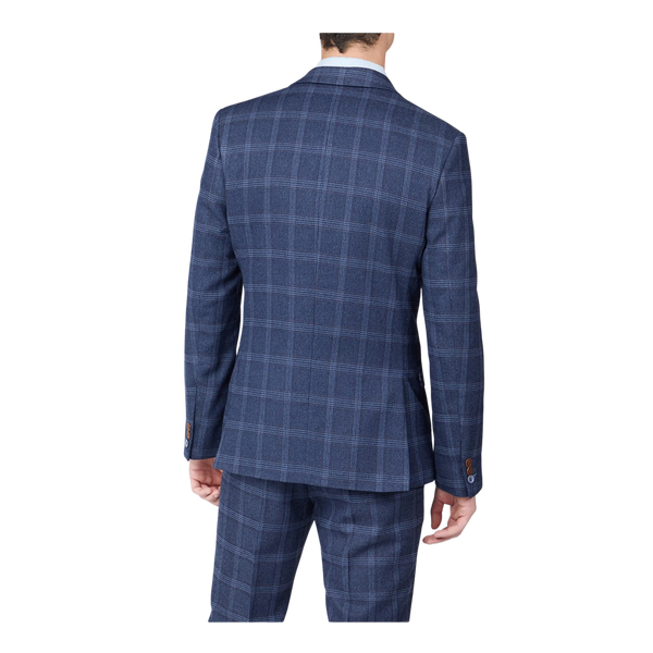 Antique Rogue Tweed Overcheck Three Piece Suit for Men