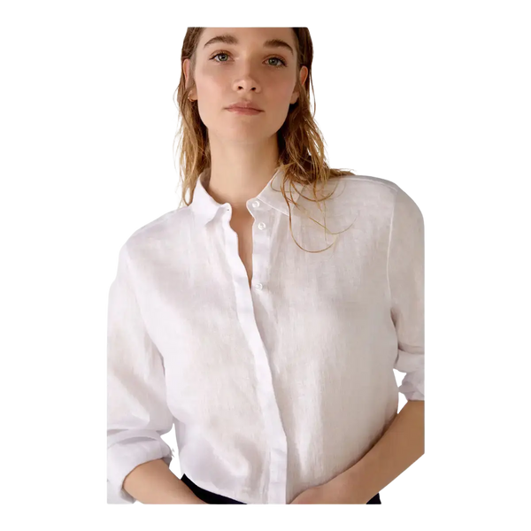 Oui Linen Blouse for Women