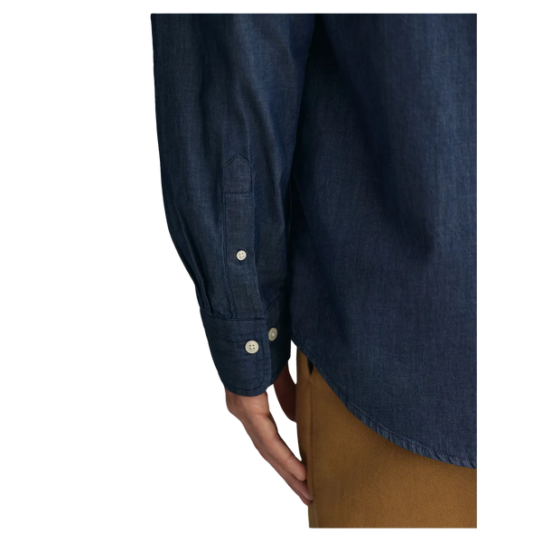 GANT Long Sleeve Indigo Shirt