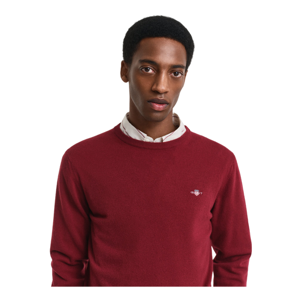 GANT Superfine Lambswool Crew Neck Jumper