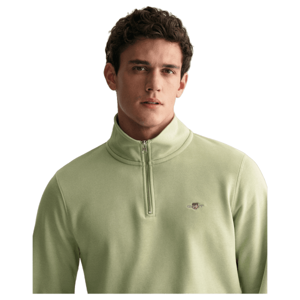 GANT Regular Shield Logo 1/4 Zip Sweatshirt