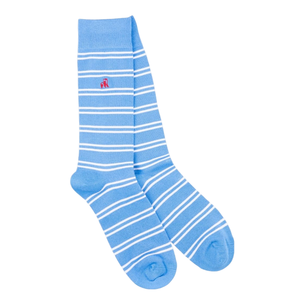 Swole Panda Stripe Bamboo Socks