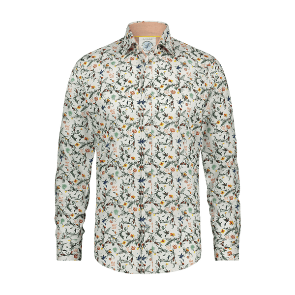 A Fish Named Fred Long Sleeve Pelican Shirt for Men