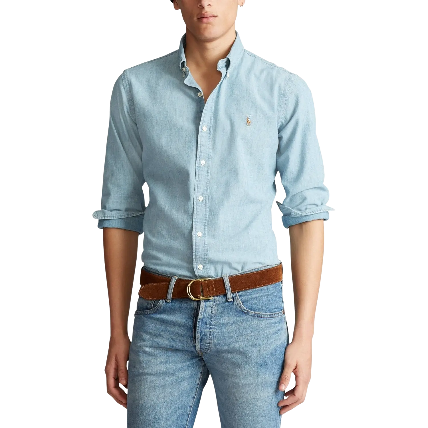 Polo ralph lauren chambray clearance