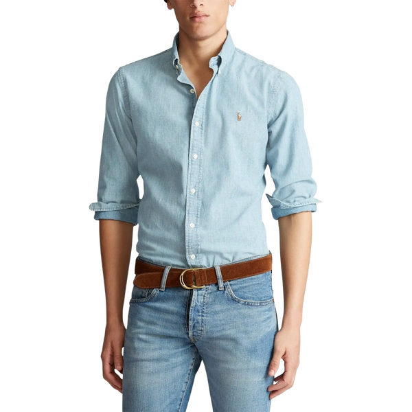 Polo Ralph Lauren Long Sleeve Chambray Shirt for Men