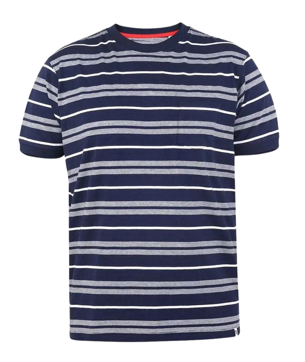Duke Piccadilly Jacquard Stripe T-Shirt for Men