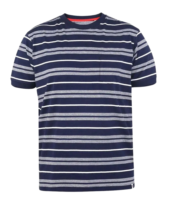 Duke Piccadilly Jacquard Stripe T-Shirt