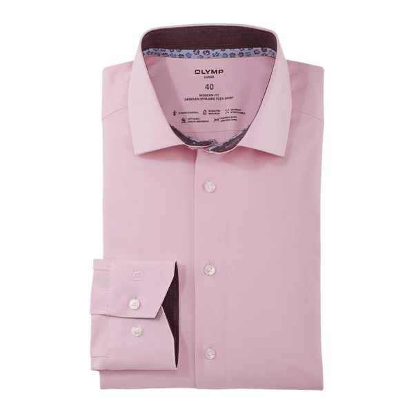 Olymp 24/Seven Long Sleeve Twill Shirt for Men