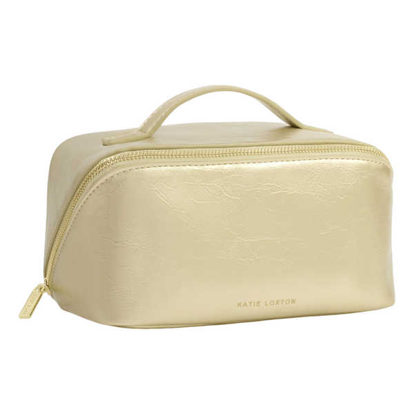 Katie Loxton Patent Crackle Make Up Bag And Wash Bag - Medium