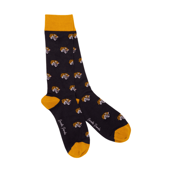 Swole Panda Patterned Bamboo Socks