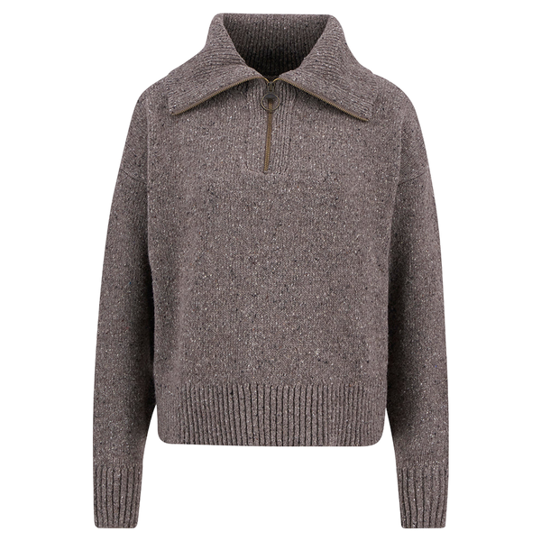 Barbour Lavensdale Half Zip Knitted Jumper