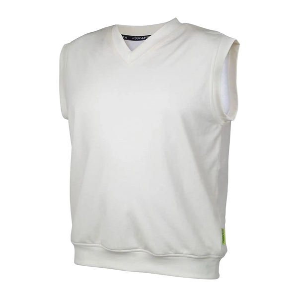 Kookaburra Predator Cricket Slipover for Kids in Ivory