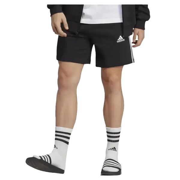 Adidas Essentials French Terry 3-Stripes Shorts for Men