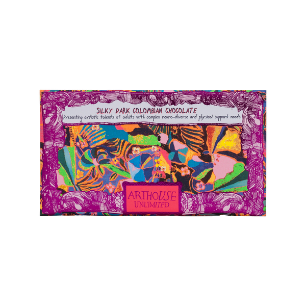 Arthouse Unlimited Psychodelia Silky Dark Chocolate Bar