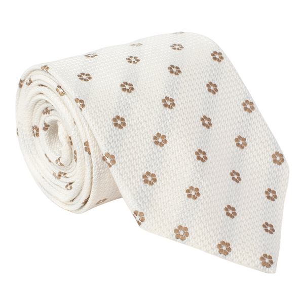 Golding Flower Neat Woven Tie