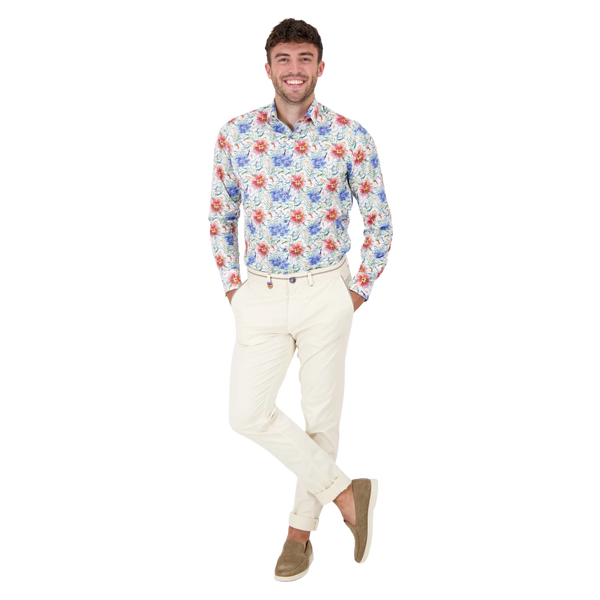 A Fish Named Fred Long Sleeve Lizard Shirt for Men
