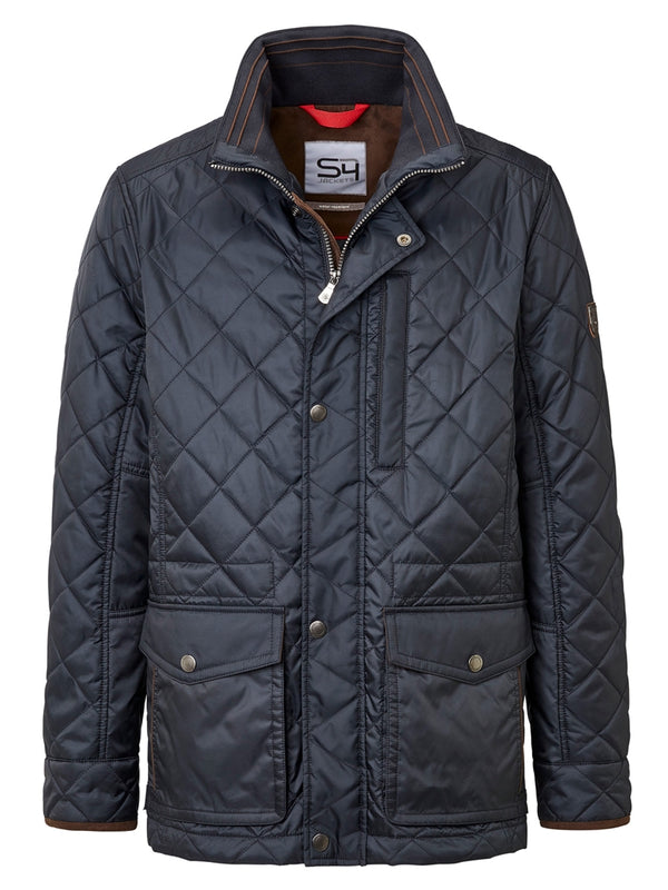 S4 Vegas Quilted Coat for Men