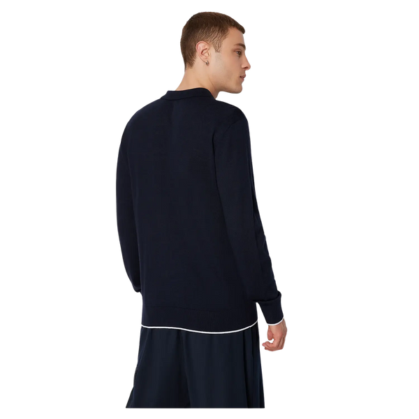 Armani Exchange Long Sleeve Polo Shirt