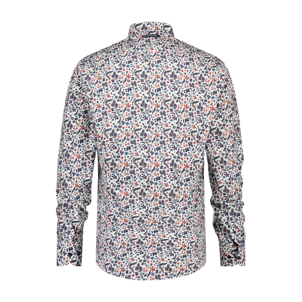 A Fish Named Fred Flower Long Sleeve Shirt