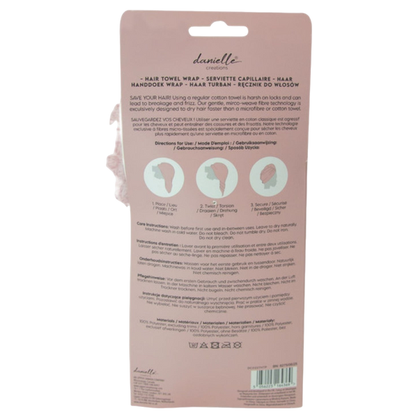 Danielle Creations Turban Hair Towel