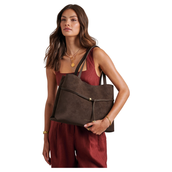 Katie Loxton Lori Suedette Tote Bag