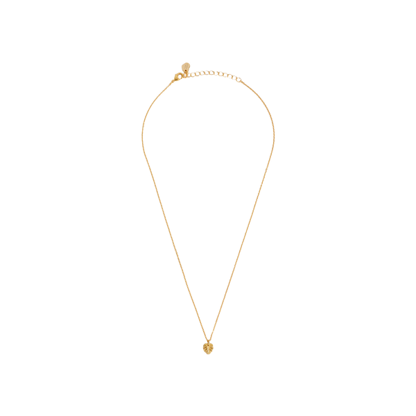 Estella Bartlett Monstera Leaf Necklace